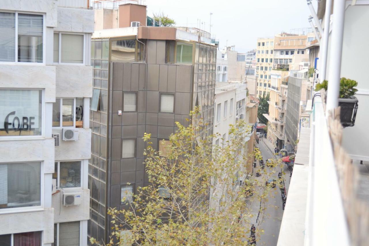 Athens Modern Minimalistic Sunny Studio With Balcony Daire Dış mekan fotoğraf